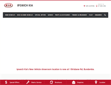 Tablet Screenshot of ipswichkia.com.au